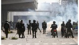 تحریک لبیک کا مریدکے میں پرتشدد احتجاج؛ انتشار پسند مظاہرین کو منتشر کر دیا گیا