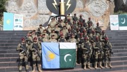 پاکستان اور قازقستان کی مشترکہ فوجی مشقیں "دوستریم–5" جاری