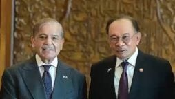 شہباز شریف کی ملائیشین وزیراعظم سے ملاقات؛ دوطرفہ تعاون بڑھانے پر اتفاق
