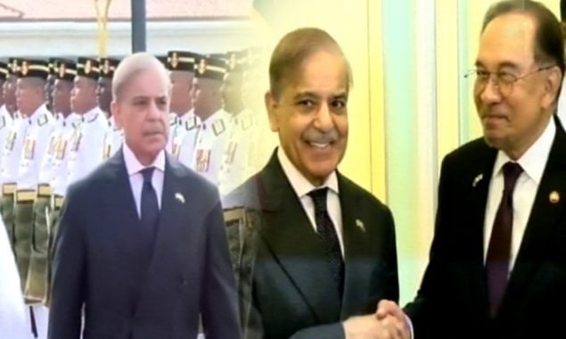 ملائیشیا میں وزیراعظم کے اعزاز میں استقبالیہ تقریب؛ گارڈ آف آنر پیش