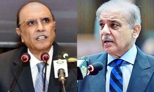 صدر زرداری کا شہبازشریف کو فون ، آزاد کشمیر میں حکومت بنانے پر اعتماد میں لیا