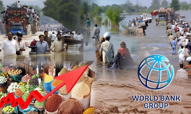 سیلاب کے باعث معاشی ترقی میں کمی اور مہنگائی بڑھنے کا خدشہ ہے، عالمی بینک