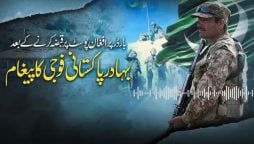 افغان جارحیت کو ناکام بنانے کے بعد پاک فوج کے جوان کا لہو گرما دینے والا بیان سامنے آگیا