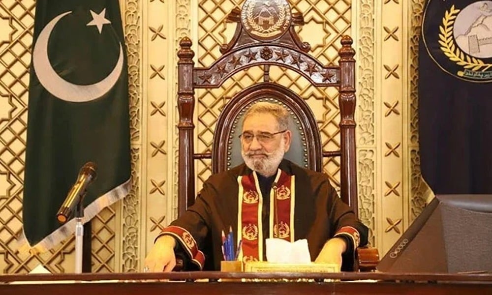 علی امین گنڈاپور کا استعفیٰ قبول شدہ، گورنر نے غیر آئینی اقدام کیا، اسپیکر کے پی کے