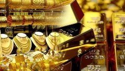 سونے کی قیمت آسمان کو چھونے لگی؛ یکدم بڑا اضافہ، فی تولہ تاریخ رقم کر گیا