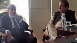 وزیراعظم شہباز شریف کی جاتی امراء آمد، نواز شریف سے اہم ملاقات