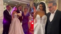 کیا یہ دوہرا معیار نہیں؟ خامنہ ای کے قریبی ساتھی کی بیٹی مغربی لباس میں دلہن بن گئیں