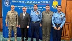 سربراہ پاک فضائیہ کی رومانیہ میں اعلیٰ سطحی دفاعی ملاقاتیں، دوطرفہ عسکری تعاون کے فروغ پر اتفاق