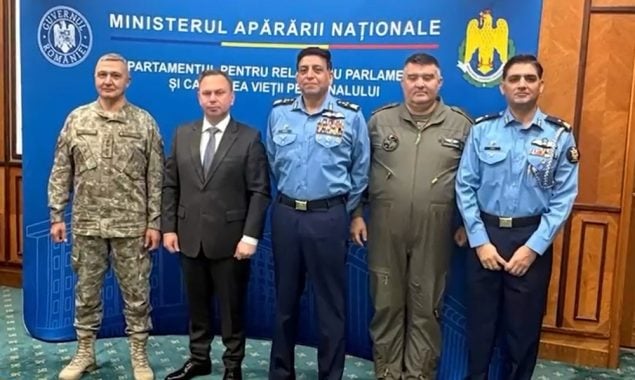 سربراہ پاک فضائیہ کی رومانیہ میں اعلیٰ سطحی دفاعی ملاقاتیں، دوطرفہ عسکری تعاون کے فروغ پر اتفاق