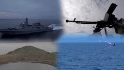 پاک بحریہ کے بابر کلاس کورویٹ "پی این ایس خیبر" کے فائر ٹرائلز کامیابی سے مکمل