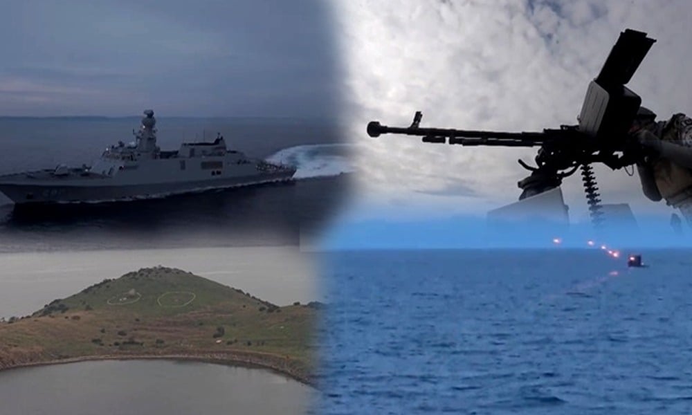 پاک بحریہ کے بابر کلاس کورویٹ "پی این ایس خیبر" کے فائر ٹرائلز کامیابی سے مکمل