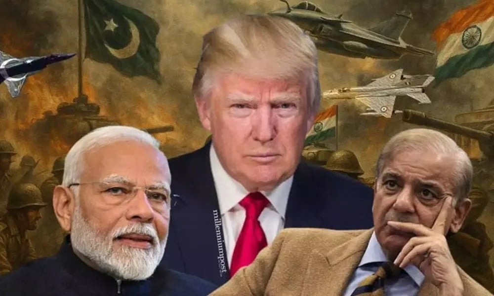 پاک بھارت جنگ کے دوران سات نئے طیارے گرائے گئے، ٹرمپ