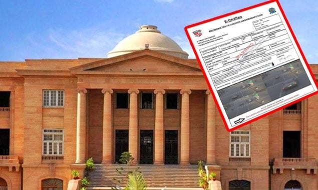 کراچی: ای چالان سسٹم کے خلاف سندھ ہائی کورٹ میں پٹیشن دائر