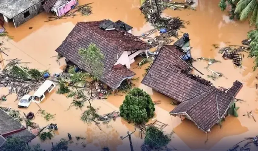 سری لنکا میں تباہ کن سیلاب سے ہلاکتیں 69 ہوگئیں، 34 افراد لاپتا