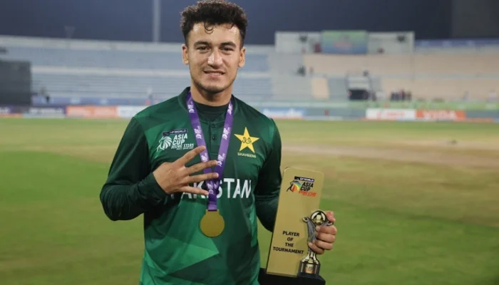 ایشیاکپ رائزنگ اسٹارز کے ہیرو معاذ صداقت شاہینز پروگرام کے معترف