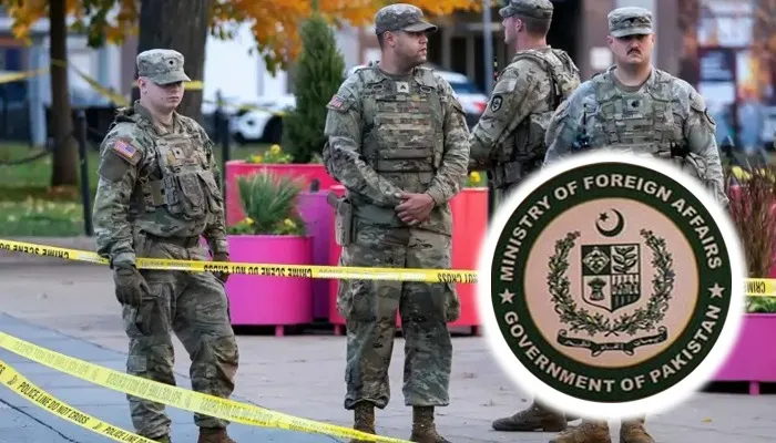 واشنگٹن میں افغان شہری کی فائرنگ؛ پاکستان کا ردعمل سامنے آگیا