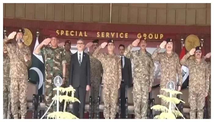 پاک فوج کی جانب سے اسپیشل عراقی فورسز کی ٹریننگ مکمل