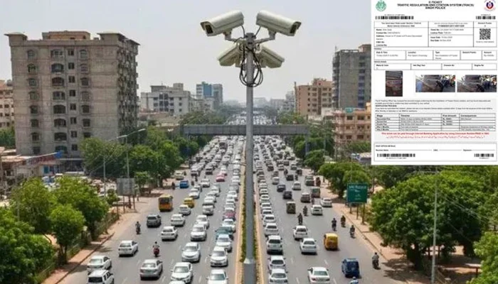 کراچی کی تاریخ کا سب سے بڑا ای چالان جاری