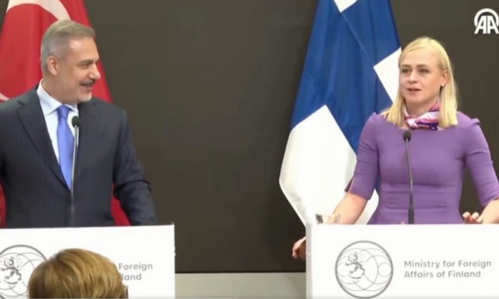 فن لینڈ کی وزیر خارجہ کے سلطنت عثمانیہ کے بارے میں طنزیہ ریمارکس