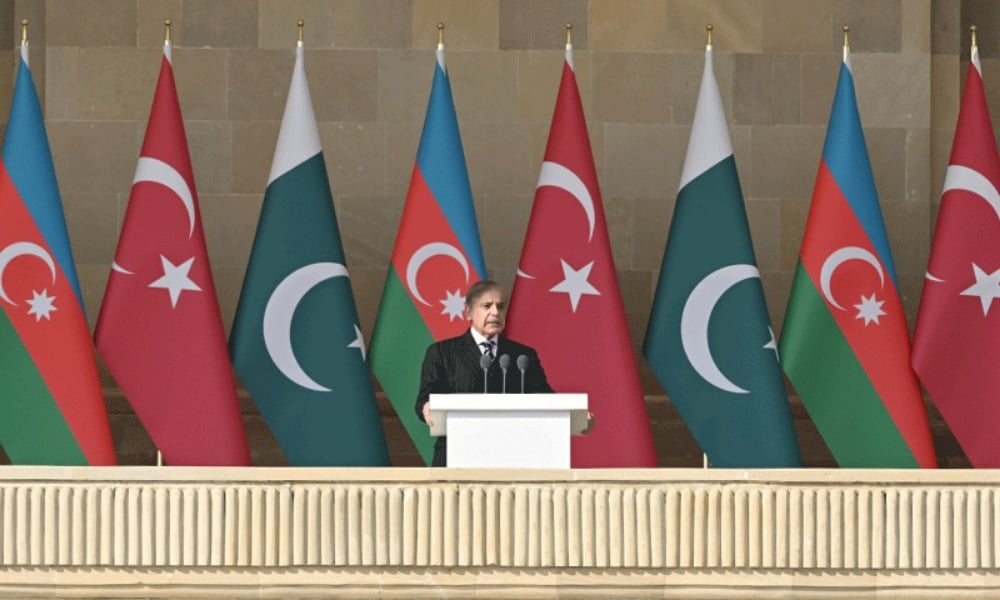 آذربائیجان کی فتح غزہ و کشمیر کے حریت پسندوں کیلیے مشعل راہ ہے ، شہبازشریف