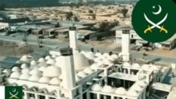 پاک کی جانب سے وانا کے عوام کے لئے مسجد کا تحفہ، 5 ہزار نمازیوں کی گنجائش