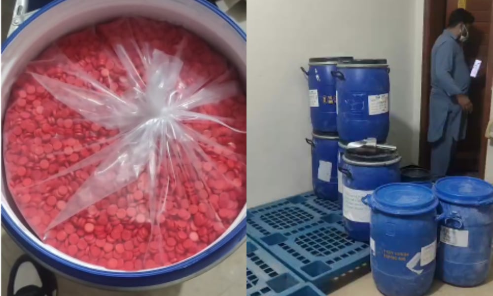 ڈریپ کی لاہور میں بڑی کارروائی، کروڑوں روپے مالیت کی غیر رجسٹرڈ اور ممنوعہ ادویات برآمد