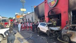 میکسیکو: سپر اسٹور میں دھماکے کے بعد خوفناک آگ، 23 افراد جھلس کر جاں بحق