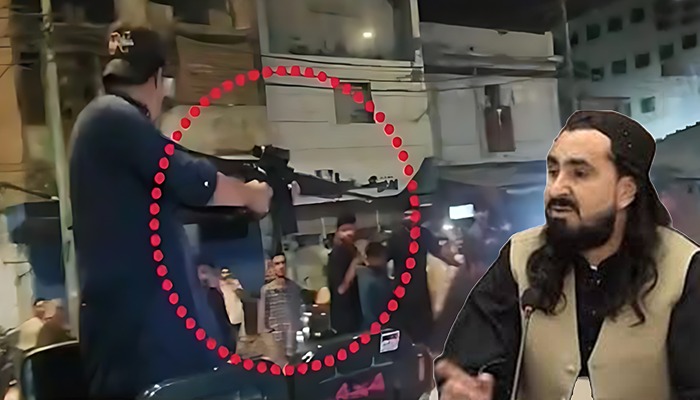 گارڈن میں ڈمپر واقعہ؛ لیاقت محسود کے مسلح گارڈ کی مشتعل عوام پر فائرنگ، مقدمہ درج