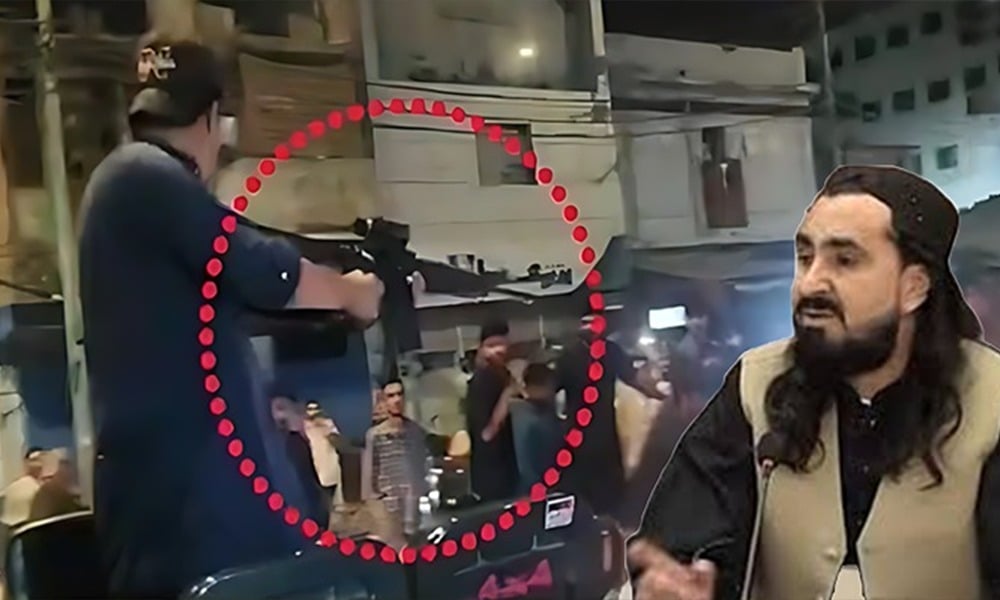 گارڈن میں ڈمپر واقعہ؛ لیاقت محسود کے مسلح گارڈ کی مشتعل عوام پر فائرنگ، مقدمہ درج