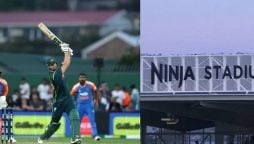 ٹم ڈیوڈ 129 میٹر کا شاندار چھکا لگا کر تیسرے نمبر پر آگئے، ویڈیو وائرل