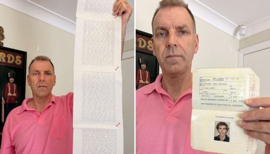 آسٹریلوی شخص نے دنیا کا طویل نام رکھنے پر عالمی اپنے نام کر لیا