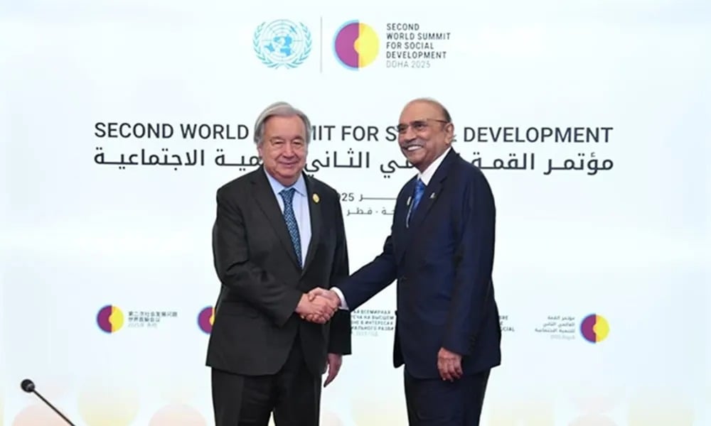 صدرِ مملکت کی سیکریٹری جنرل اقوام متحدہ سے ملاقات، کشمیر و فلسطین پر منصفانہ حل کی ضرورت پر زور