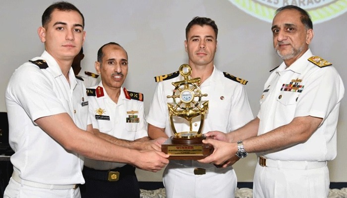 ترکیہ نے 5ویں پاکستان نیوی انٹرنیشنل ناٹیکل کمپیٹیشن 2025 جیت لیا