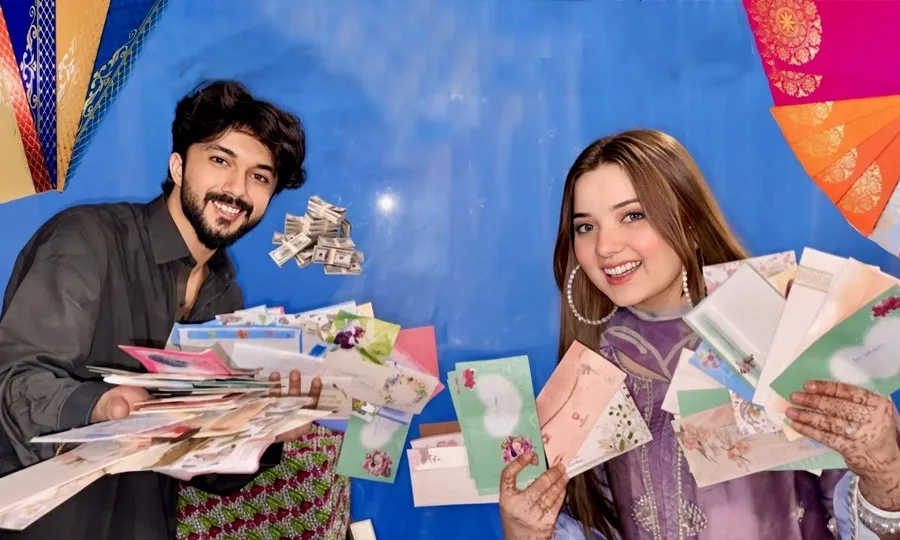 ربیکا خان اور حسین ترین کو شادی میں کتنی سلامی ملی؟ رقم جان کر مداح حیران