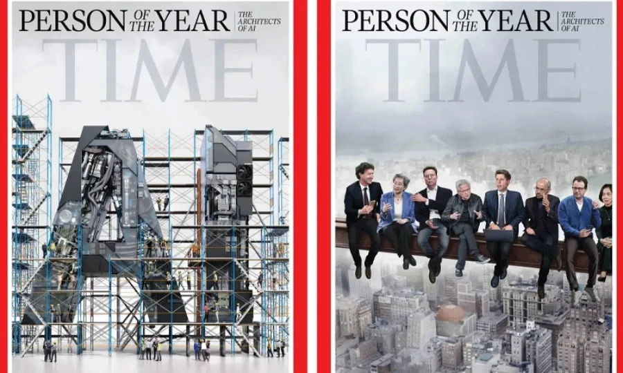 ٹائم میگزین نے اے آئی معماروں کو پرسن آف دی ایئر قرار دے دیا