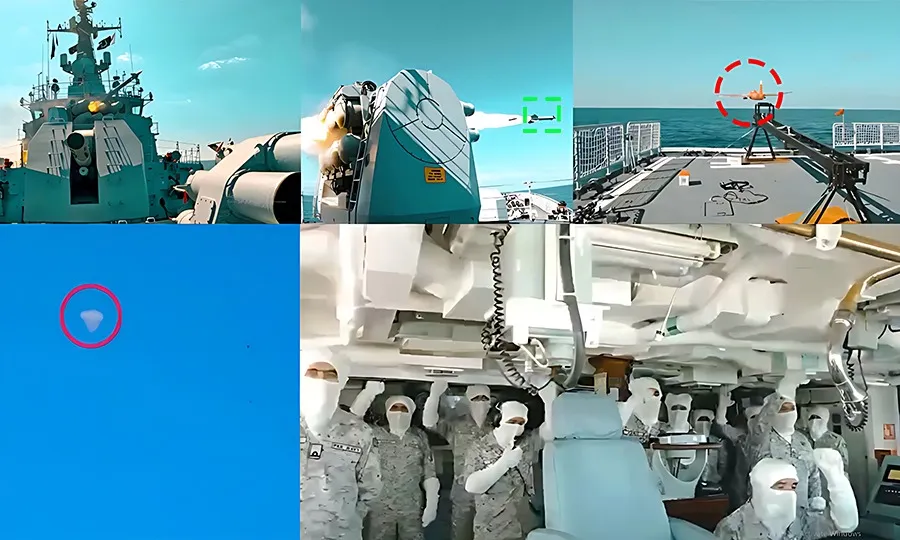 پاک بحریہ کا زمین سے فضا میں مار کرنے والے میزائل کا کامیاب تجربہ