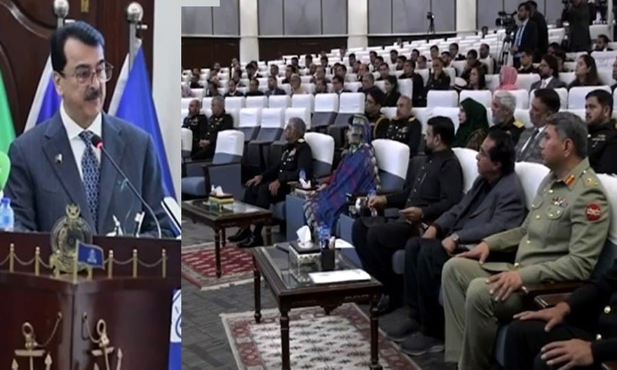 میری ٹائم سیکیورٹی ورکشاپ کی اختتامی تقریب، چیئرمین سینیٹ کا خطاب