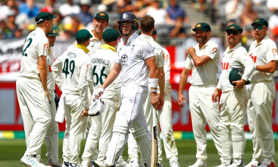 ایشز ٹیسٹ دو دن میں ختم، آئی سی سی نے میلبرن پچ ناقص قرار دے دی