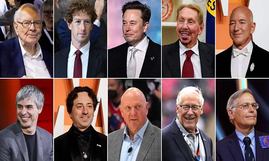 دنیا کے 10 امیر ترین افراد نے دولت کے نئے ریکارڈ توڑ دیے، حیران کن اعداد و شمار