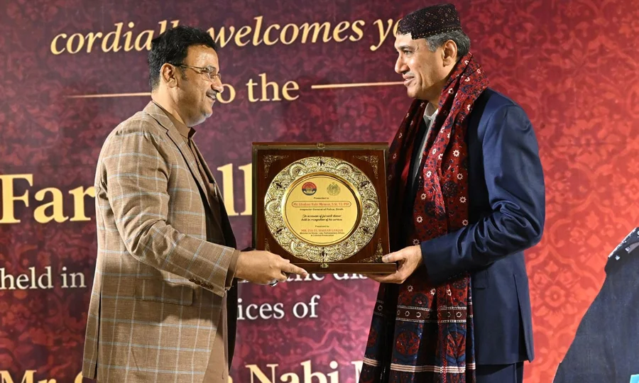 آئی جی سندھ کے اعزاز میں شاندار اور باوقار عشایئے کا اہتمام