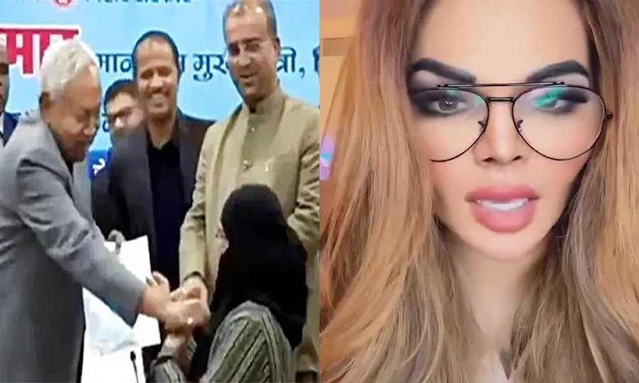 حجاب کی بے حرمتی پر راکھی ساونت پھٹ پڑیں، بھارتی وزیراعلیٰ کو آئینہ دکھادیا