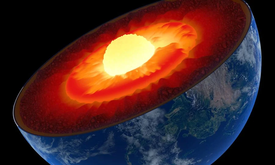 زمین کے اندرونی مرکز میں مادّے کی پراسرار حالت دریافت