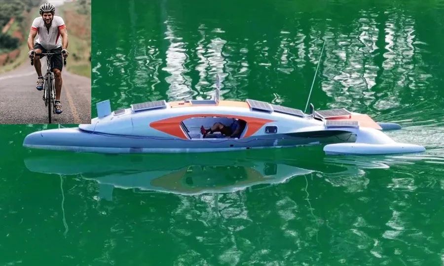 معروف سائیکلسٹ، منفرد انداز میں دنیا کا چکر لگانے کیلئے تیار