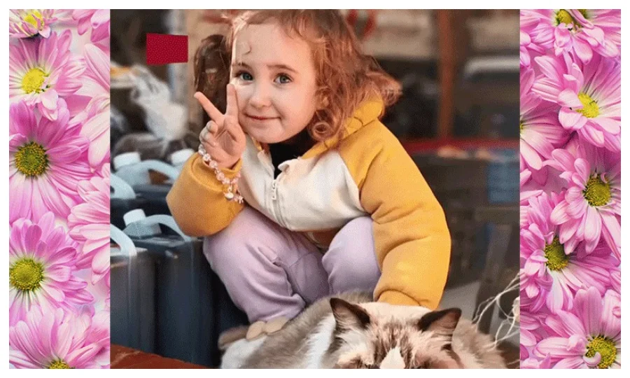 چین میں سنہری بال اور نیلی آنکھوں والی 3 سالہ بچی عالمی توجہ کا مرکز