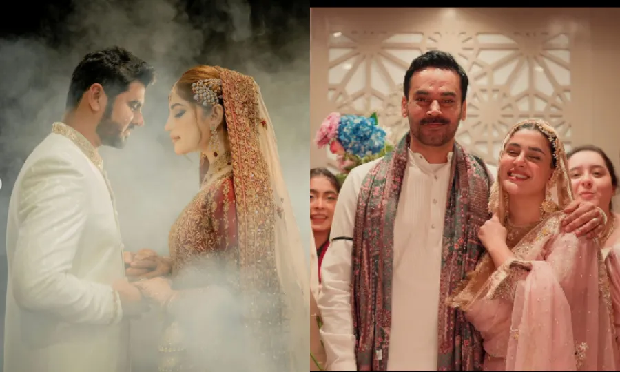 سال 2025 میں کونسی شوبز شخصیات نے زندگی کے نئے سفر کا آغاز کیا