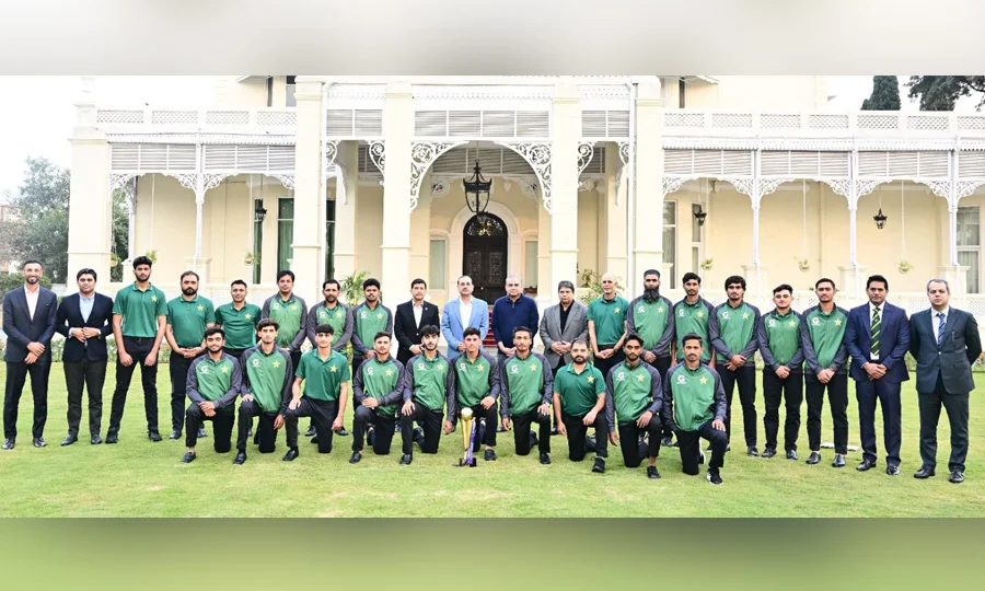 فیلڈ مارشل کی پاکستان انڈر 19 کرکٹ ٹیم سے ملاقات