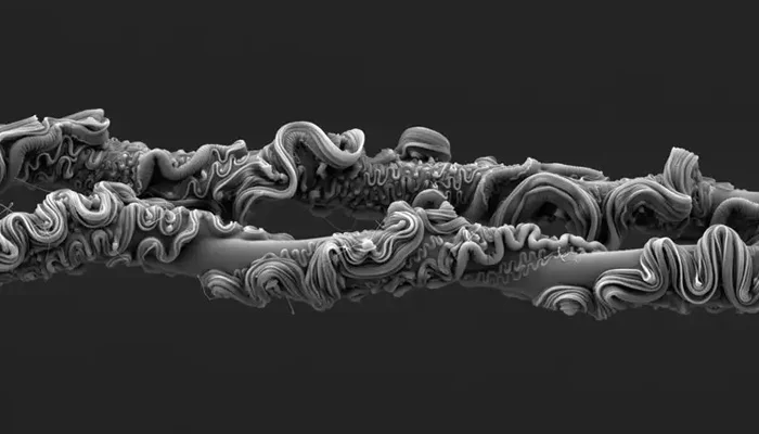 قریب سے لی گئی مکڑی کے جال کی تصویر نے سائنسی تصویر کا مقابلہ جیت لیا