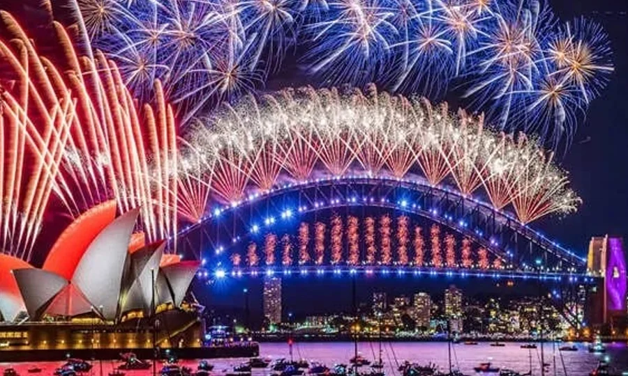 سال 2026 کا نیوزی لینڈ سے آغاز، نئے سال کا رنگا رنگ استقبال