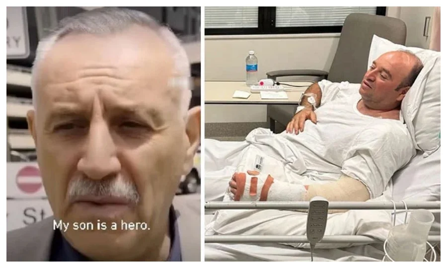 آسٹریلیا میں حملہ آور کو قابو کرنیوالے کے والد کا بیٹے کے نام جذباتی پیغام