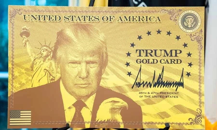 امریکا: تیز ترین امیگریشن کے لیے 1 ملین ڈالر کا ٹرمپ گولڈ کارڈ متعارف